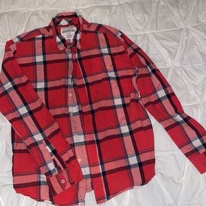 Large long sleeve button down